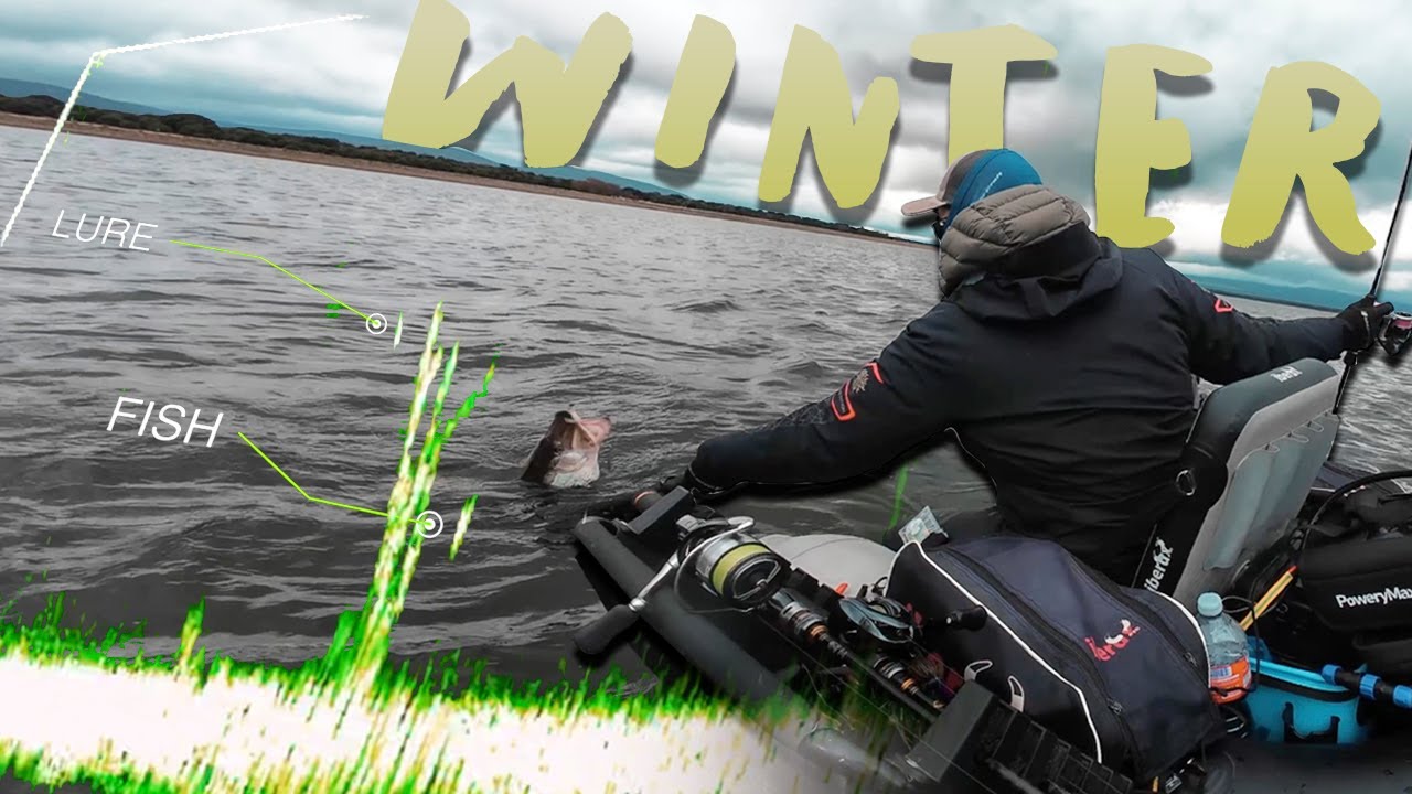 PESCANDO (Lucios y Basses) en INVIERNO viéndolos ATACAR 🤯🎣