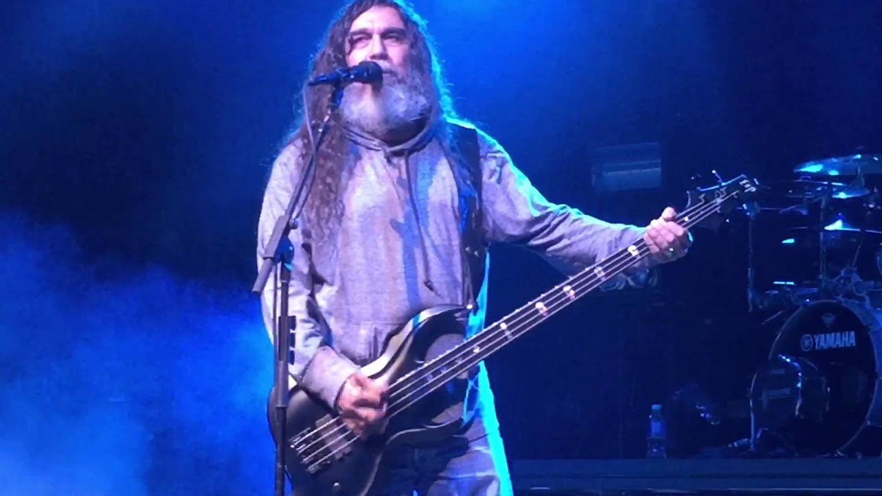Slayer sound check Necrophiliac Calgary 2016