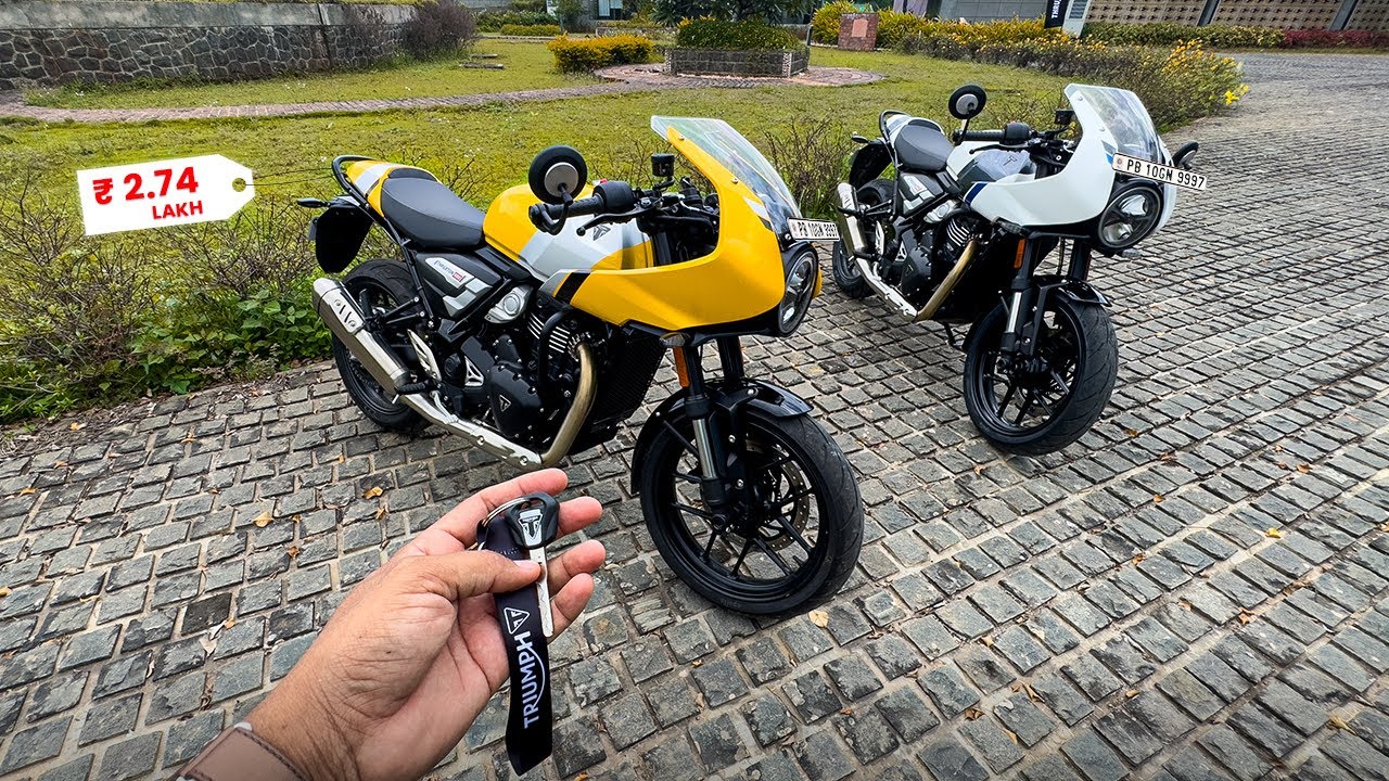 New Triumph Thruxton 400 First Impressions | Gagan Choudhary