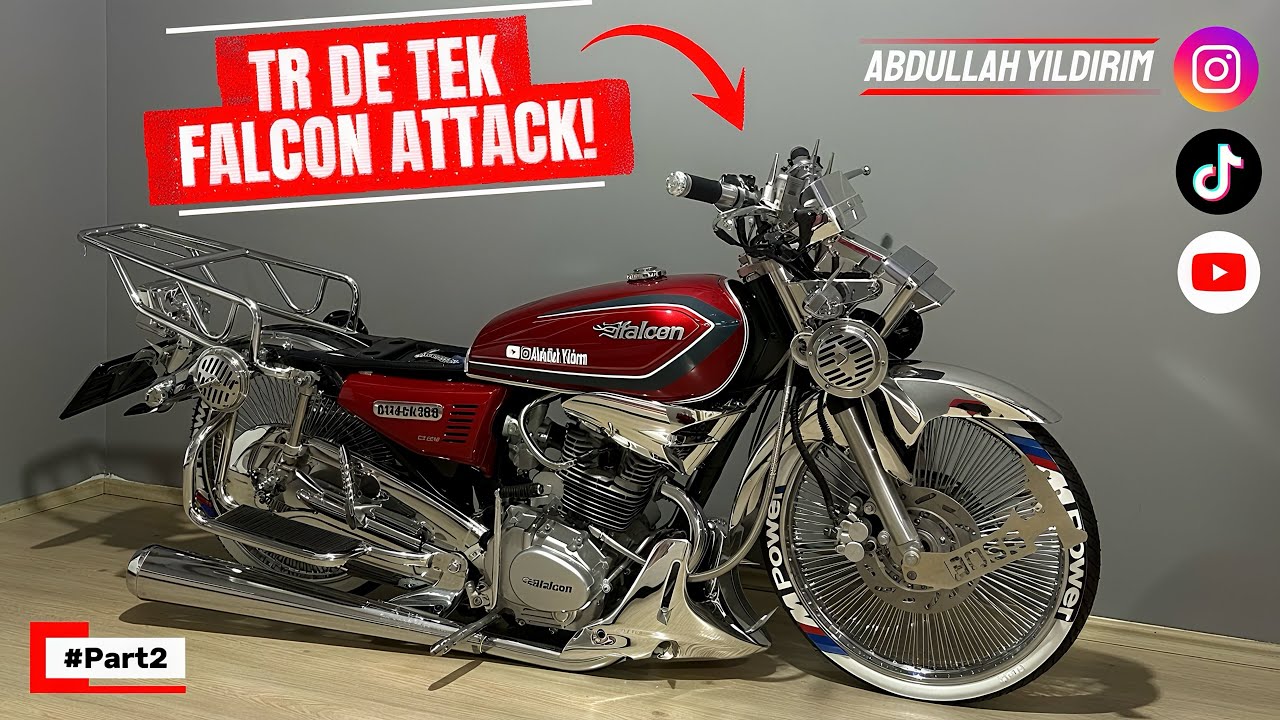 TR DE TEK FALCON ATTACK YAPIMI | EFSANE OLDU | PART2 #cg #modifiye 