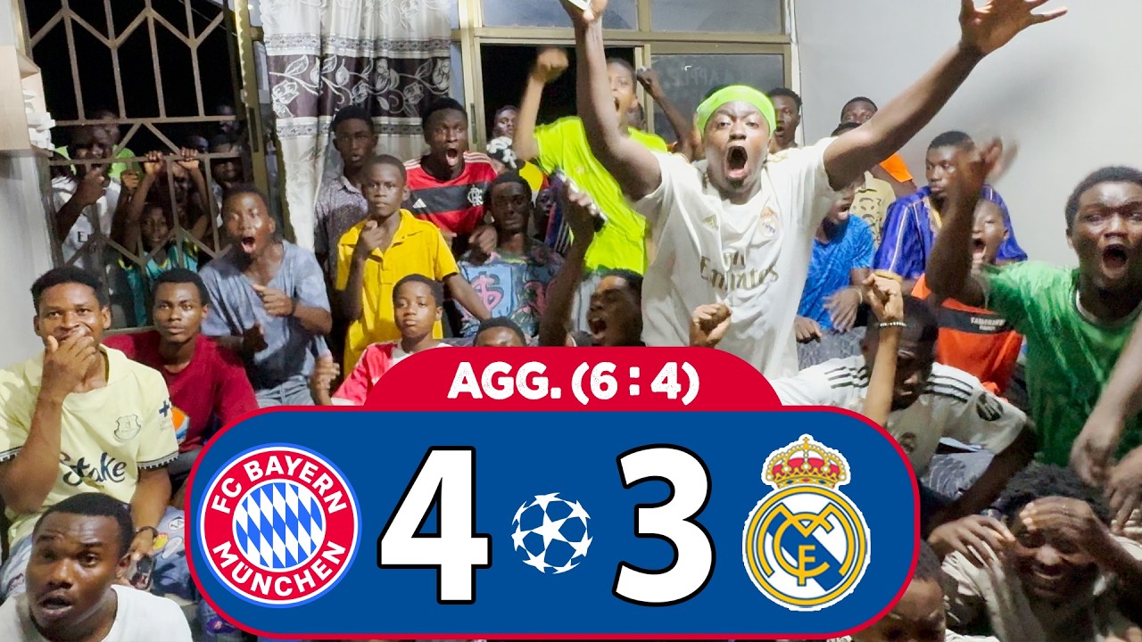 BAYERN MUNICH 4 : 3 REAL MADRID | AGG. 6 : 4  (MATCH REACTION)
