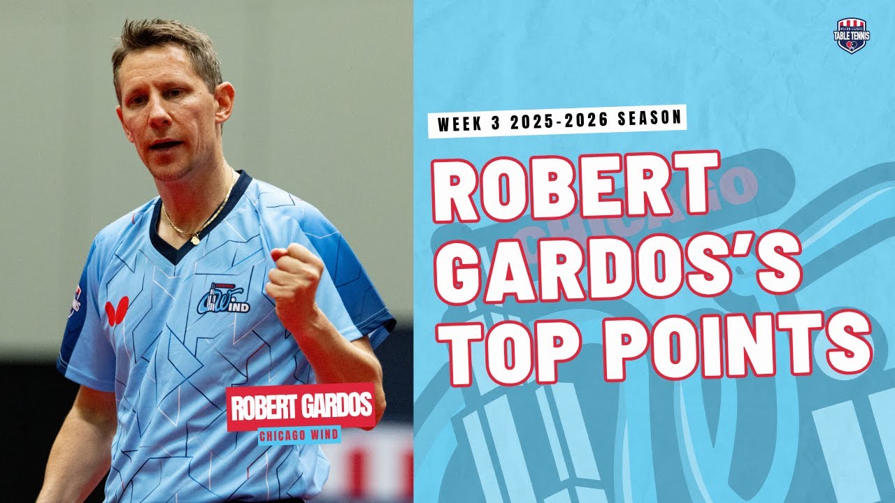 THE BEST OF MLTT WEEK 3: Robert Gardos