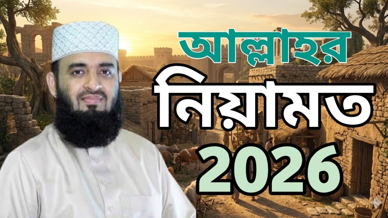 আল্লাহ তায়ালার নিয়ামত নিয়ে মিজানুর রহমান আজহারী হুজুরের নতুন ওয়াজ 2026 । Mizanur Rahman azhari.