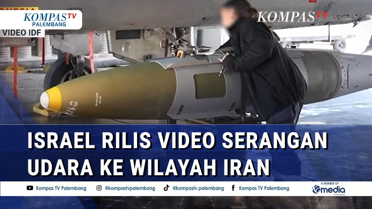 Israel Rilis Video Serangan Udara ke Wilayah Iran