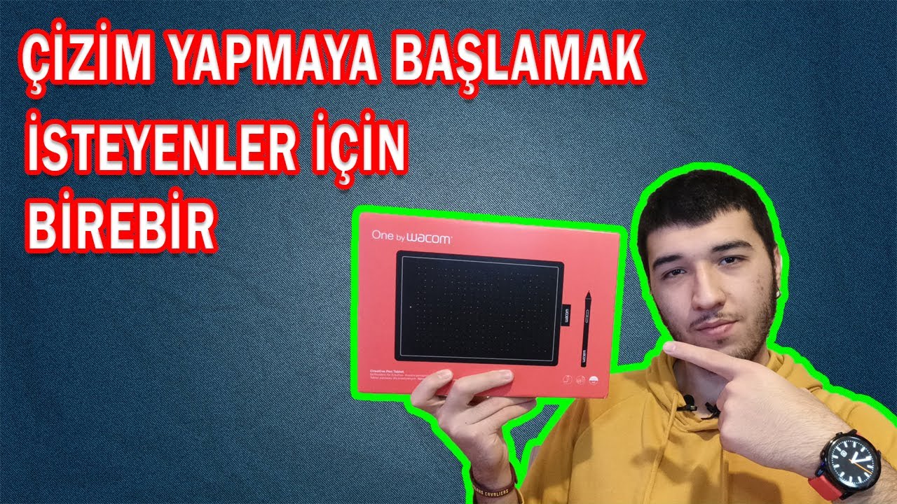 ÇİZİMSEVERLER İÇİN BİREBİR | Wacom Orta Boy Grafik Tablet Kutu Açılımı ve İncelemesi