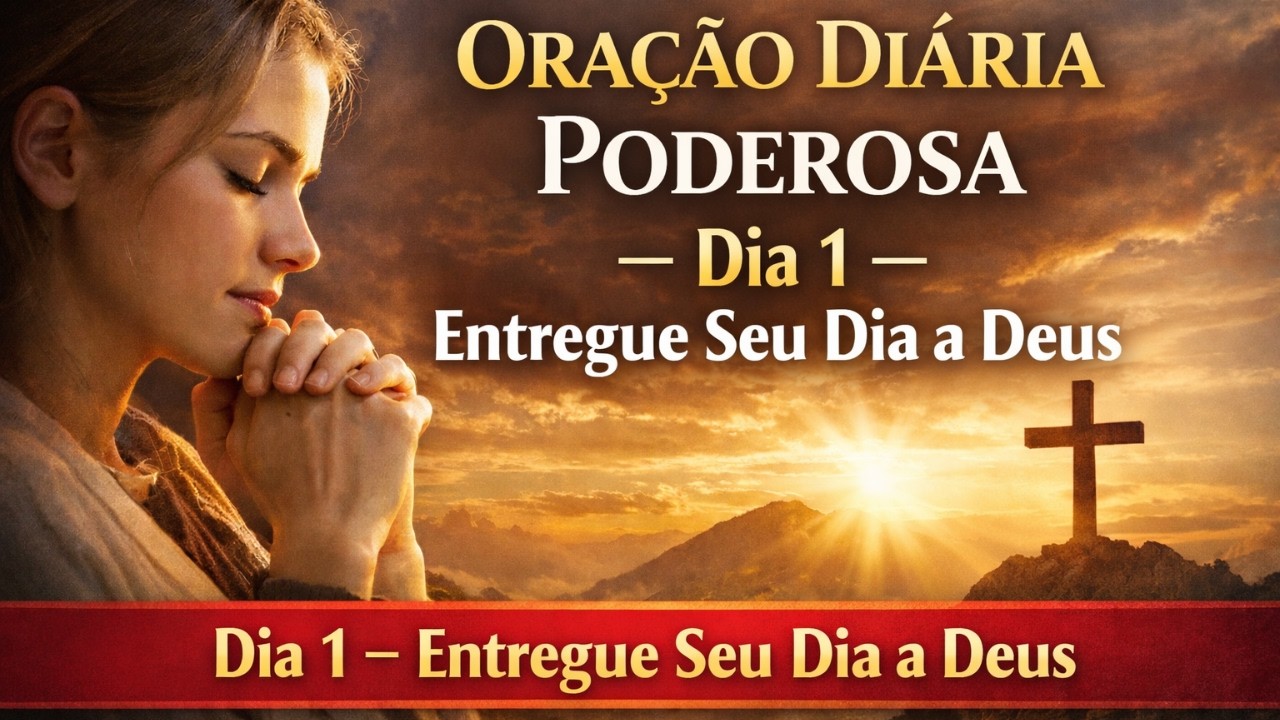 Oração Diária Poderosa | Dia 1 – Entregue Seu Dia a Deus
