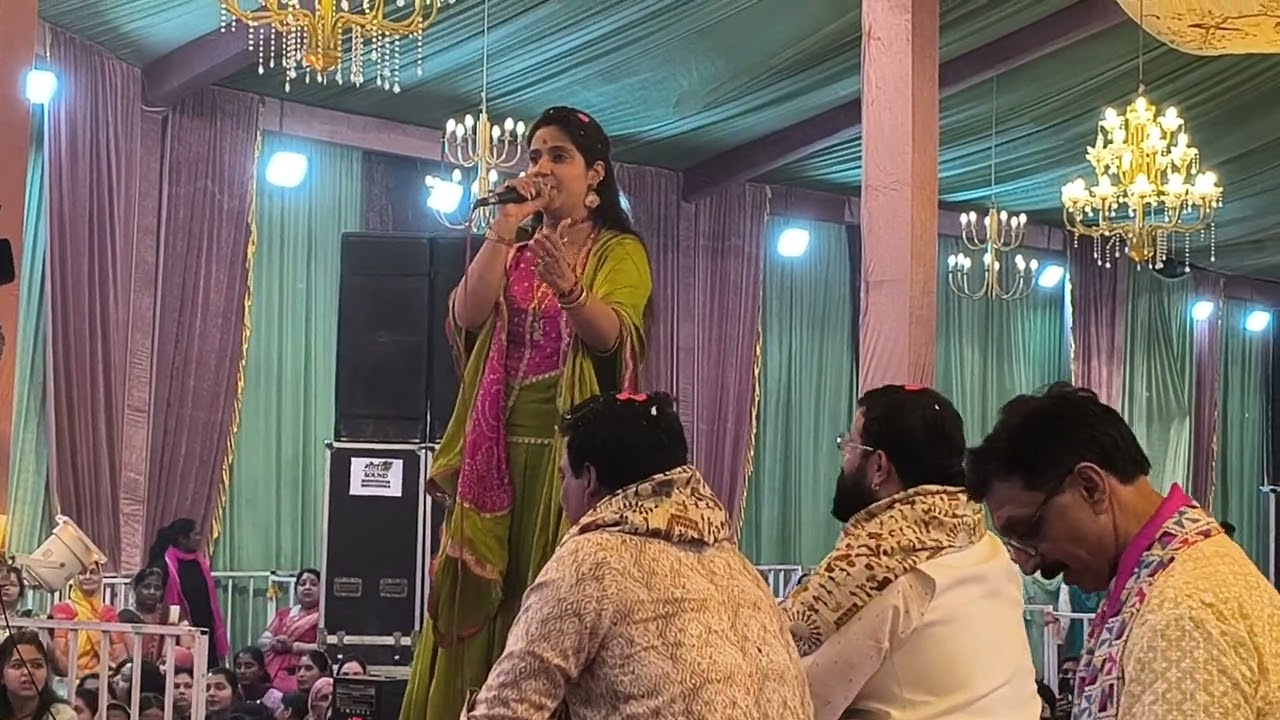 उमा लहरी जी श्याम भजन मंडी आदमपुर में 