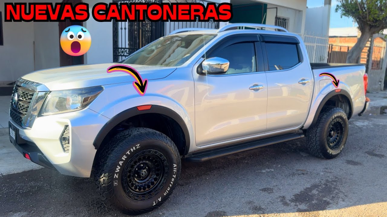 Como Instalar CANTONERAS a FRONTIER | Paso a Paso | Le da un look diferente