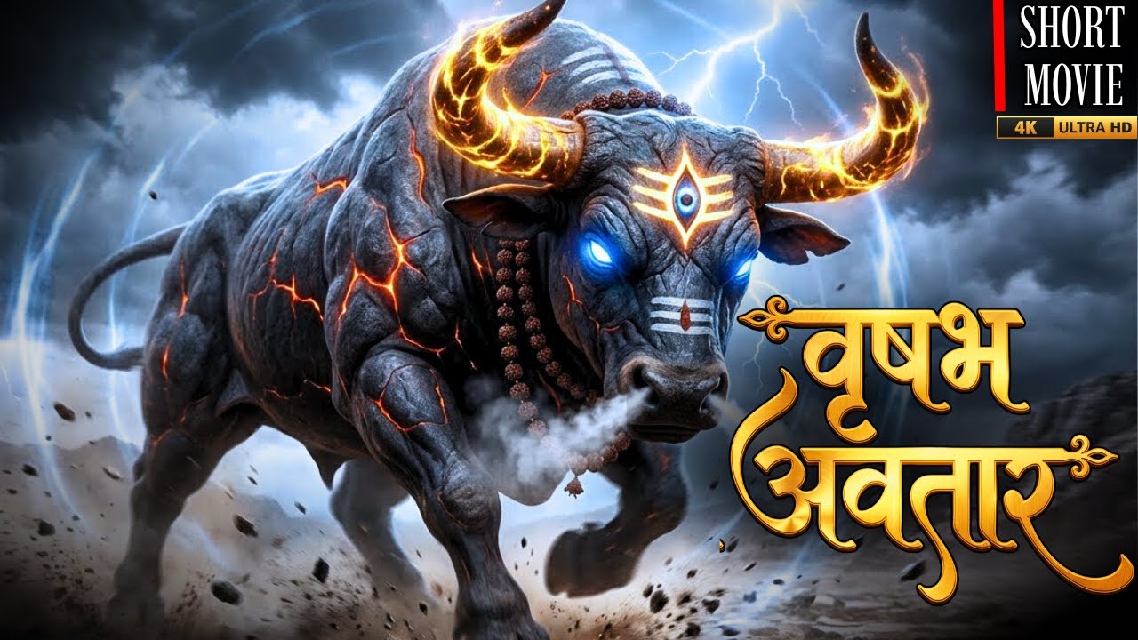 The Furious Vrishabha Avatar of Mahadev 🐂 | A Mythological Truth Hidden for Ages | True Realms