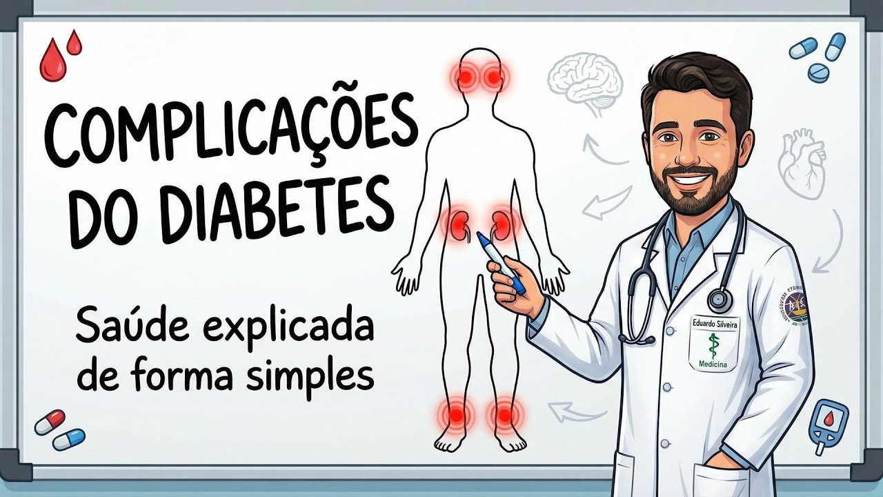 O Que o Diabetes Faz com Seu Corpo? (Explicação Desenhada)