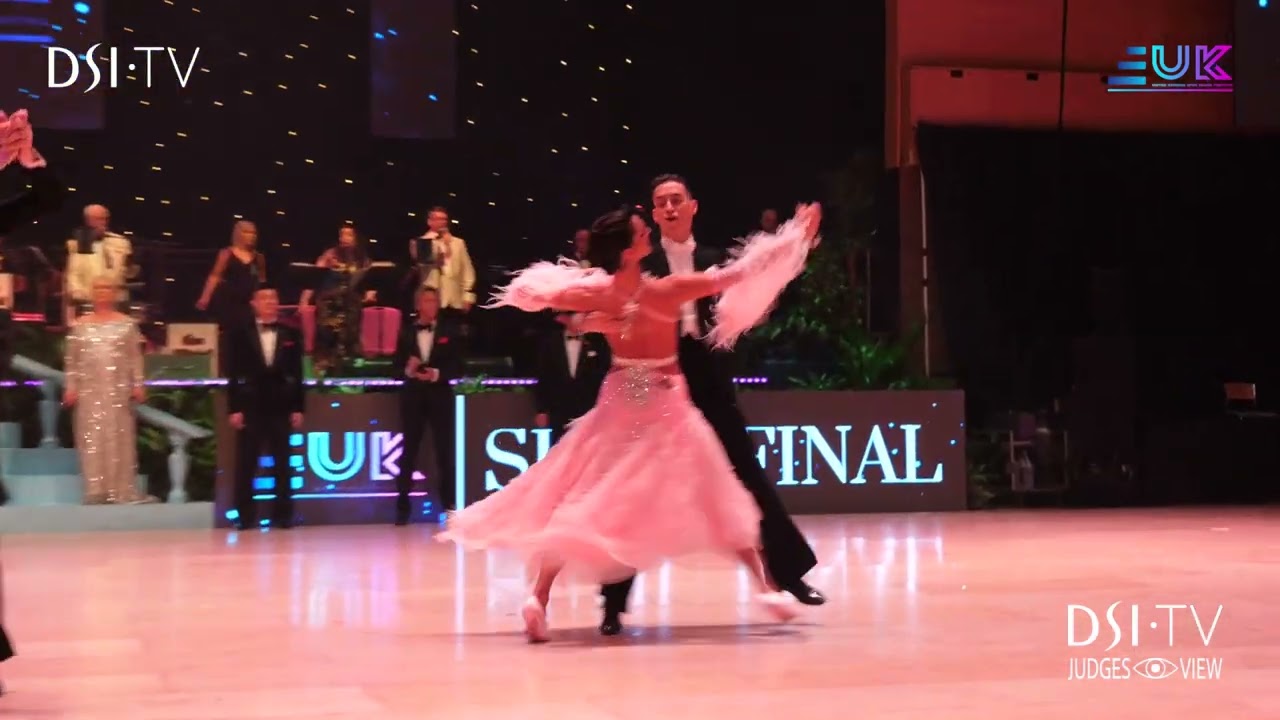 Michal & Sandra dance their Quickstep at the UK Open 2024