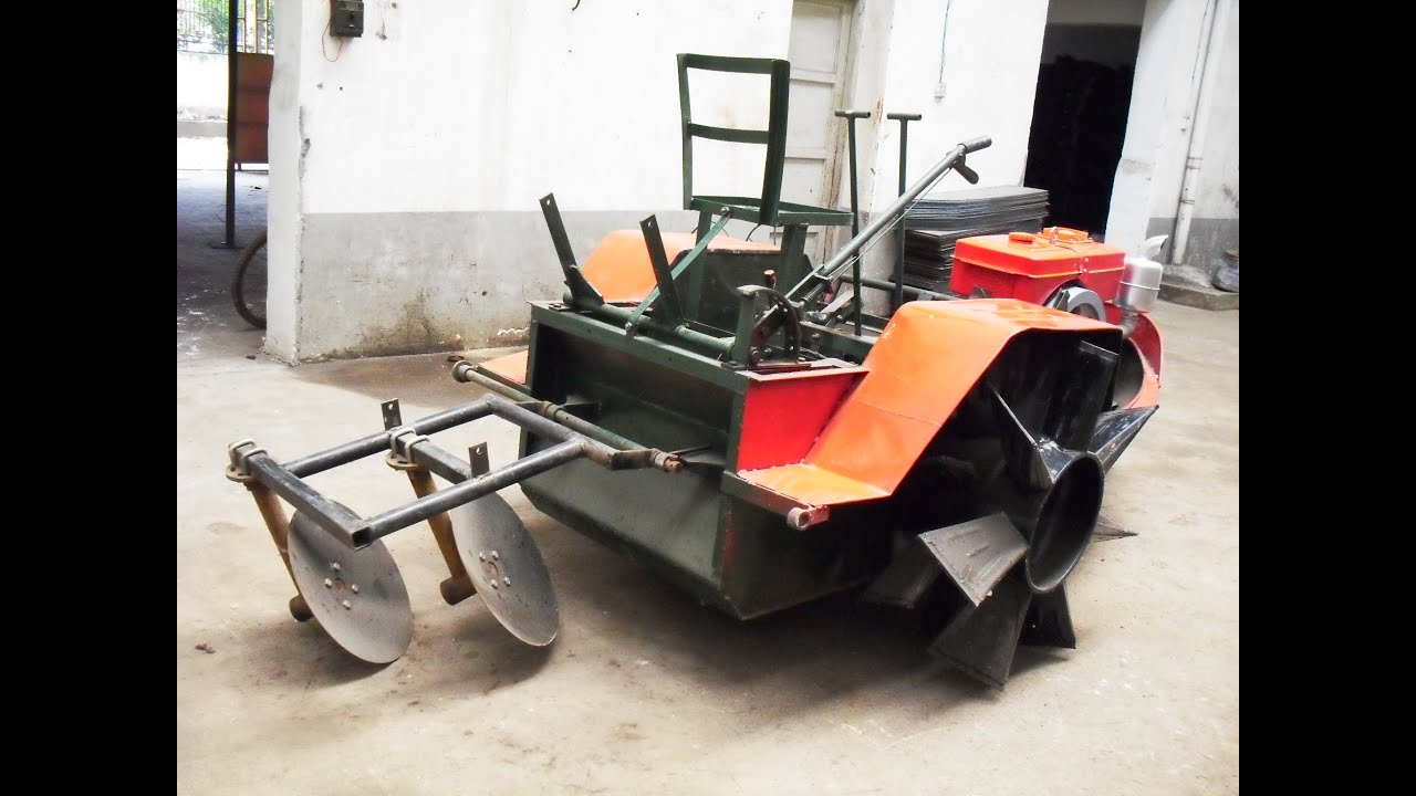 boat tractor  power  tiller for water muddy paddy field    sherlley@acmeagro.org