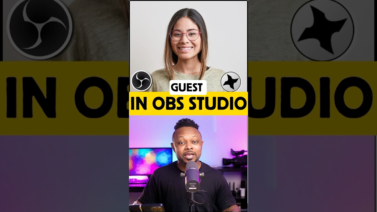 How to Bring Guest in OBS using VDO Ninja #obstutorials