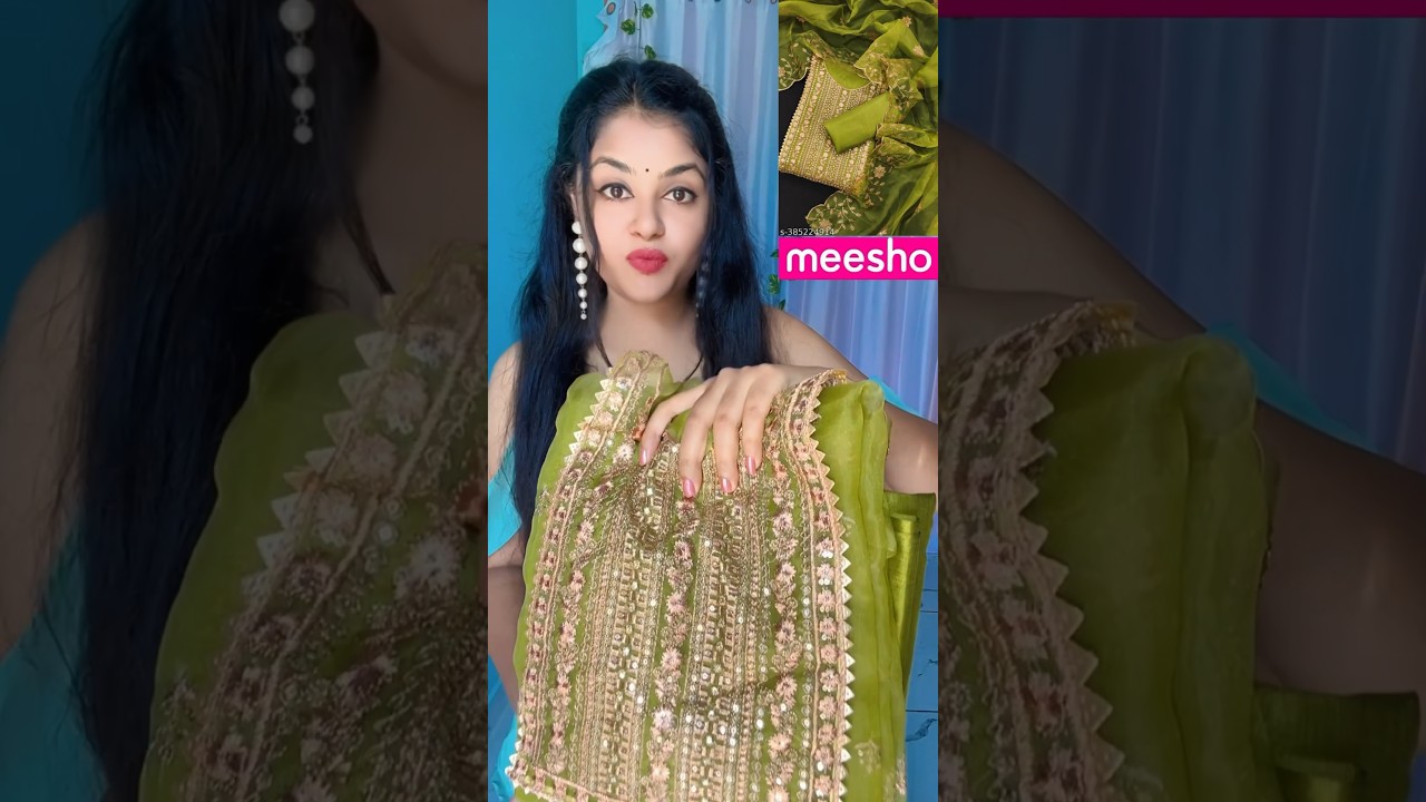 Meesho suit haul under 450/- Rs . 😱| #meesho #fashion #suit #trending