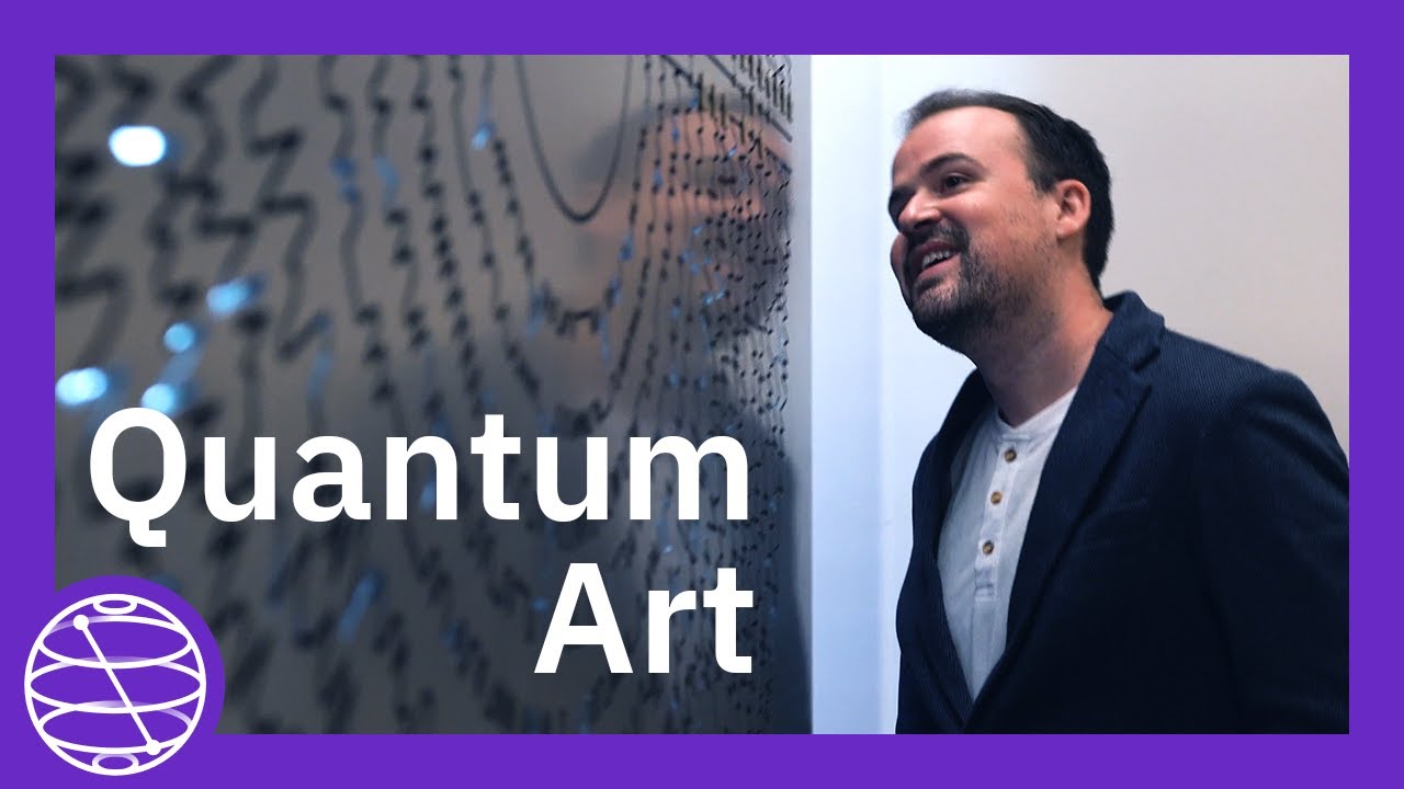 Using Real Quantum Hardware to Make Art Creatives in Quantum