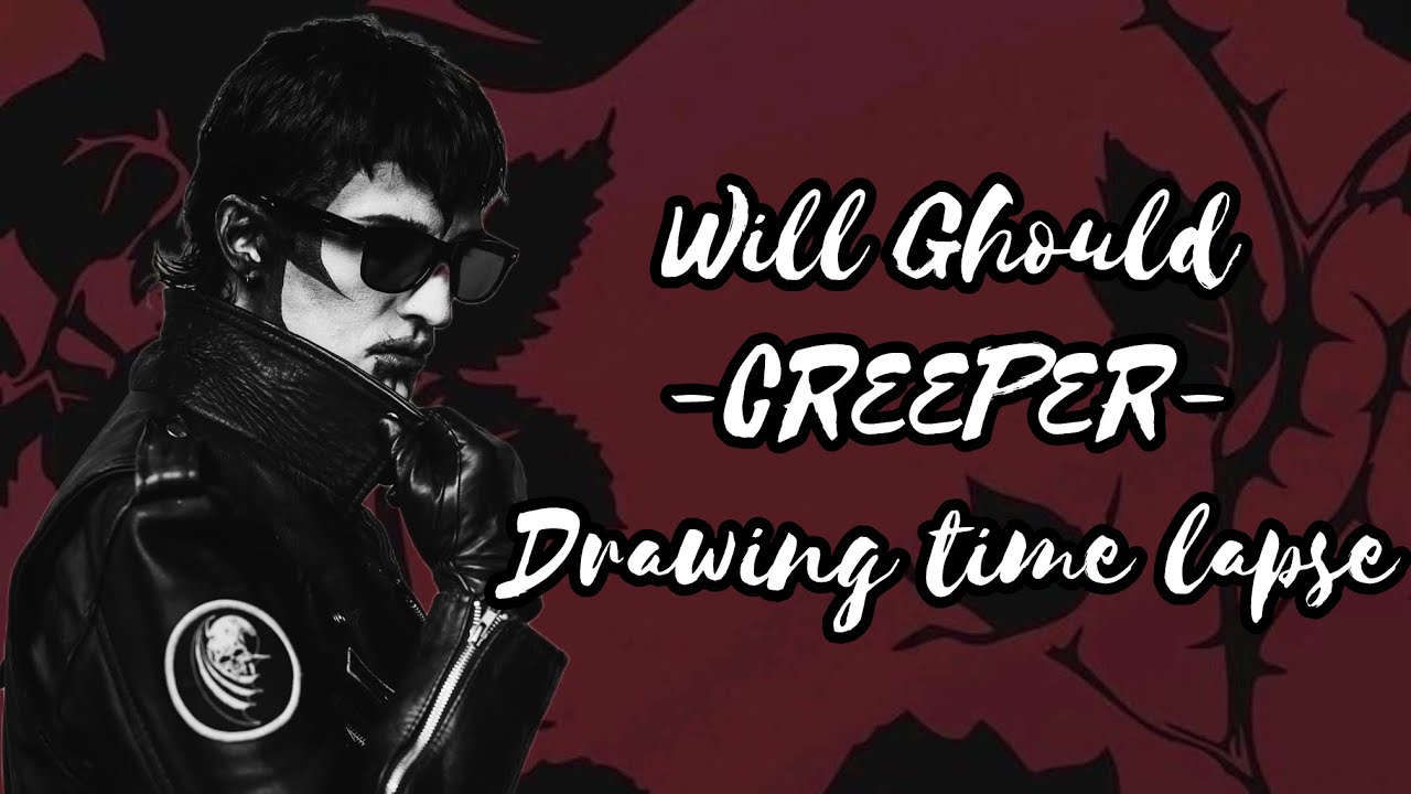 Creeper Band Fanart drawing timelapse