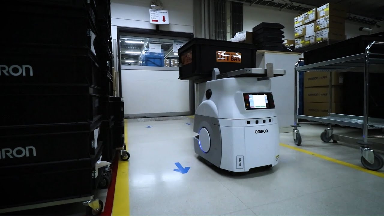Mobile robots at work | MDE Automation B.V.