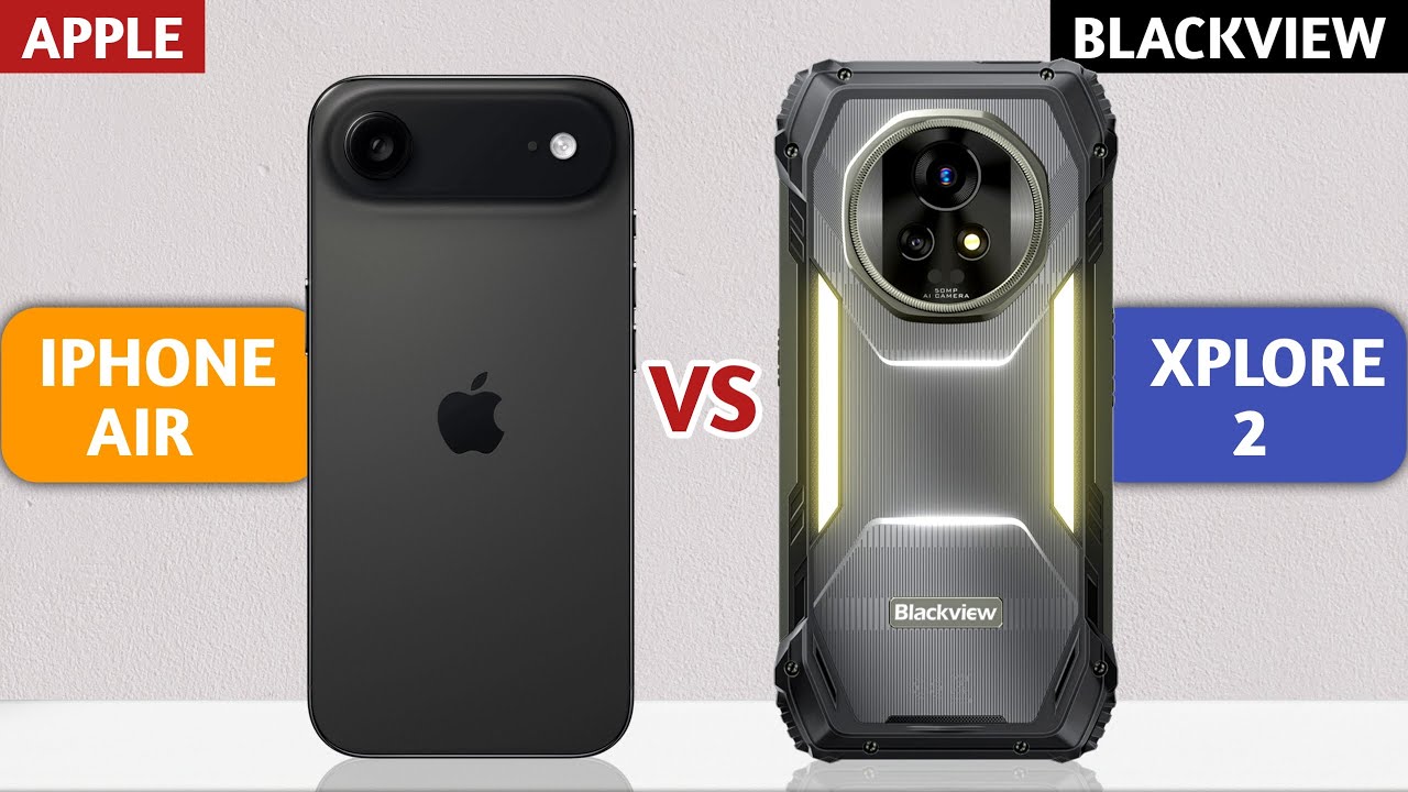 Apple iPhone Air vs Blackview Xplore 2 - Flagship vs Midrange Smartphone, Which is Best?