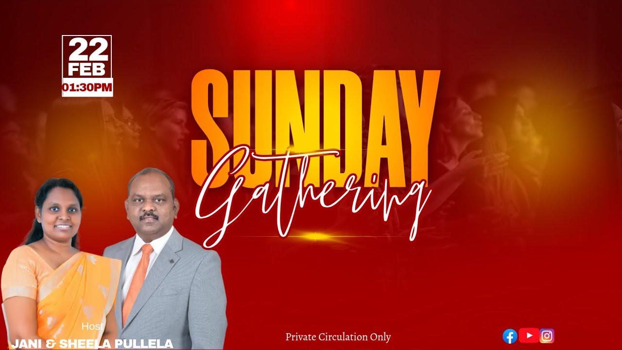 Abu Dhabi Telugu Church Service హోలీ గాస్పల్ మినిస్ట్రీస్ యొక్క ఆదివారం ఆరాధన