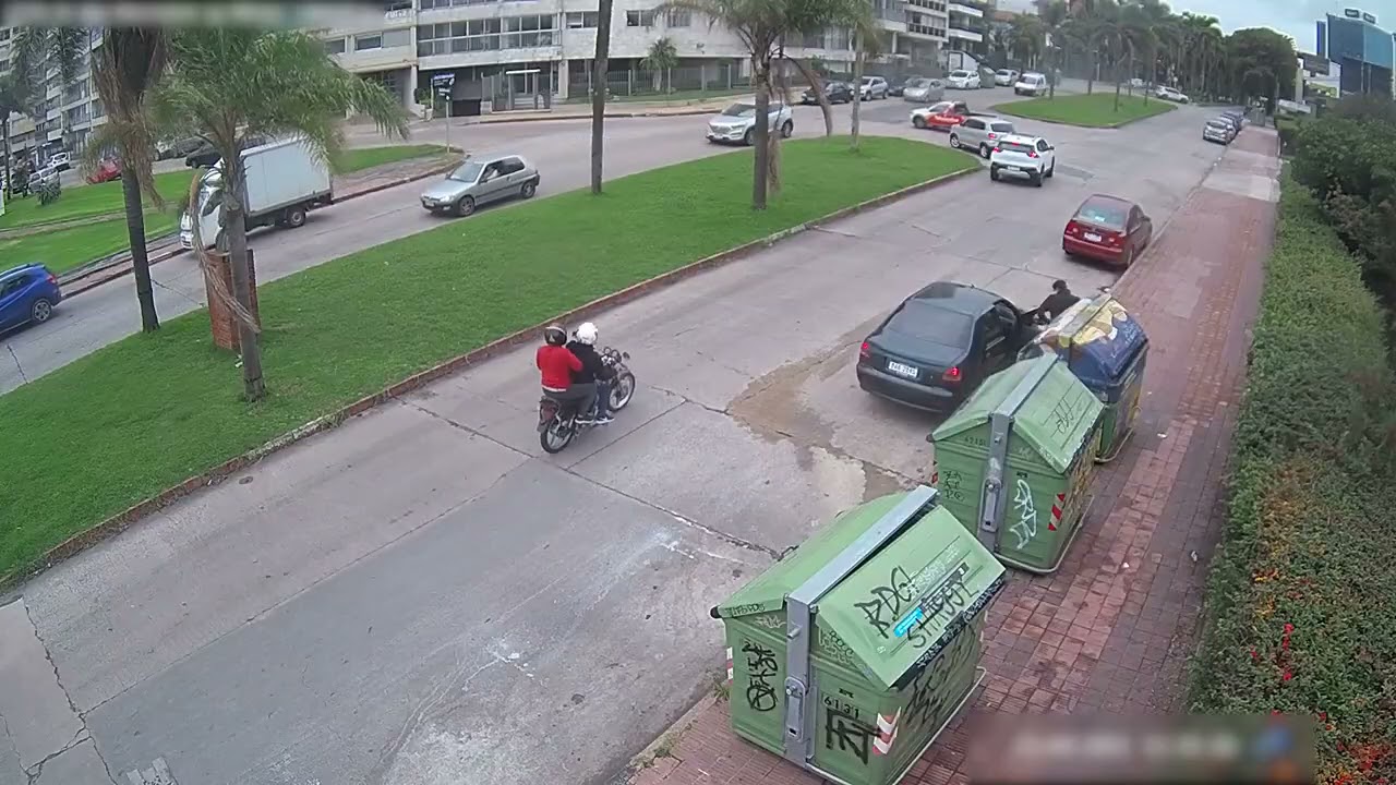 Dos hombres fueron detenidos luego de hurtar a una mujer en Pocitos y darse a la fuga.