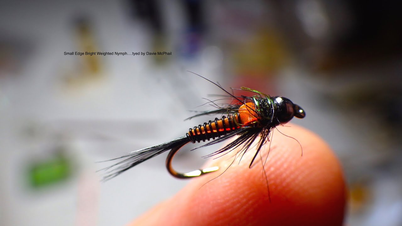 Tying the Edge Bright Weighted Nymph by Davie McPhail