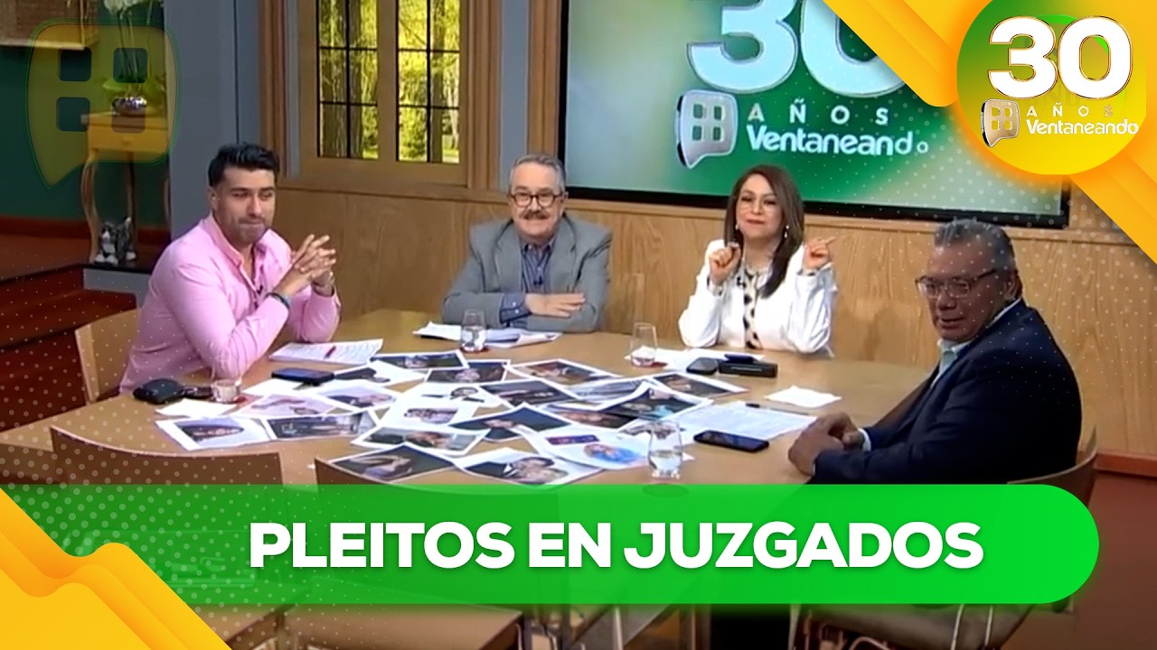 Tema: ¡Pleitos en los juzgados de los famosos! 🧑🏻‍⚖️😱 | Transmisión Especial EN VIVO 🔴