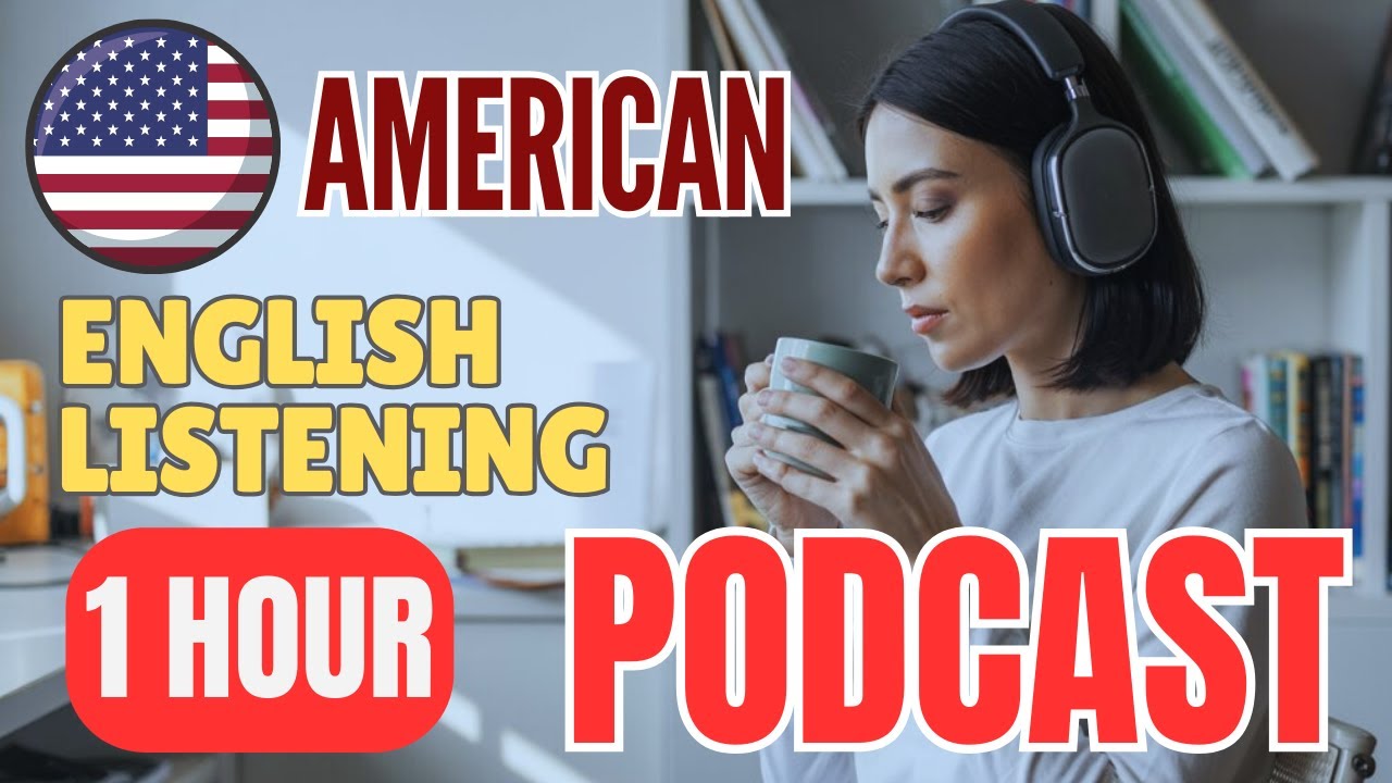 1 HOUR American Accent Listening Practice - Improve Your English Skills!