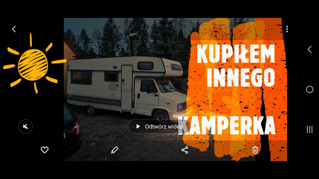 KAMPER Burstner . Drobny remoncik łazienki