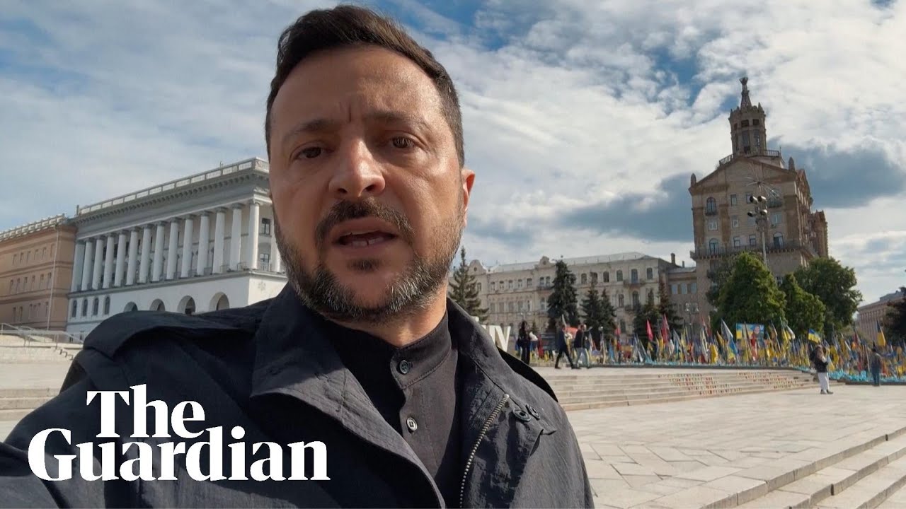Zelenskyy calls for allies to unite to fight Russia’s invasion of Ukraine on VE Day