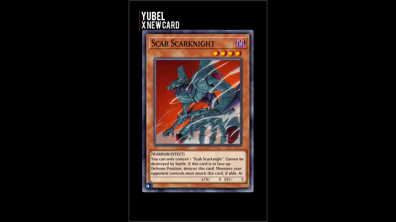 Yugioh Duel Links - Yubel uses Scab Scarknight against Celina