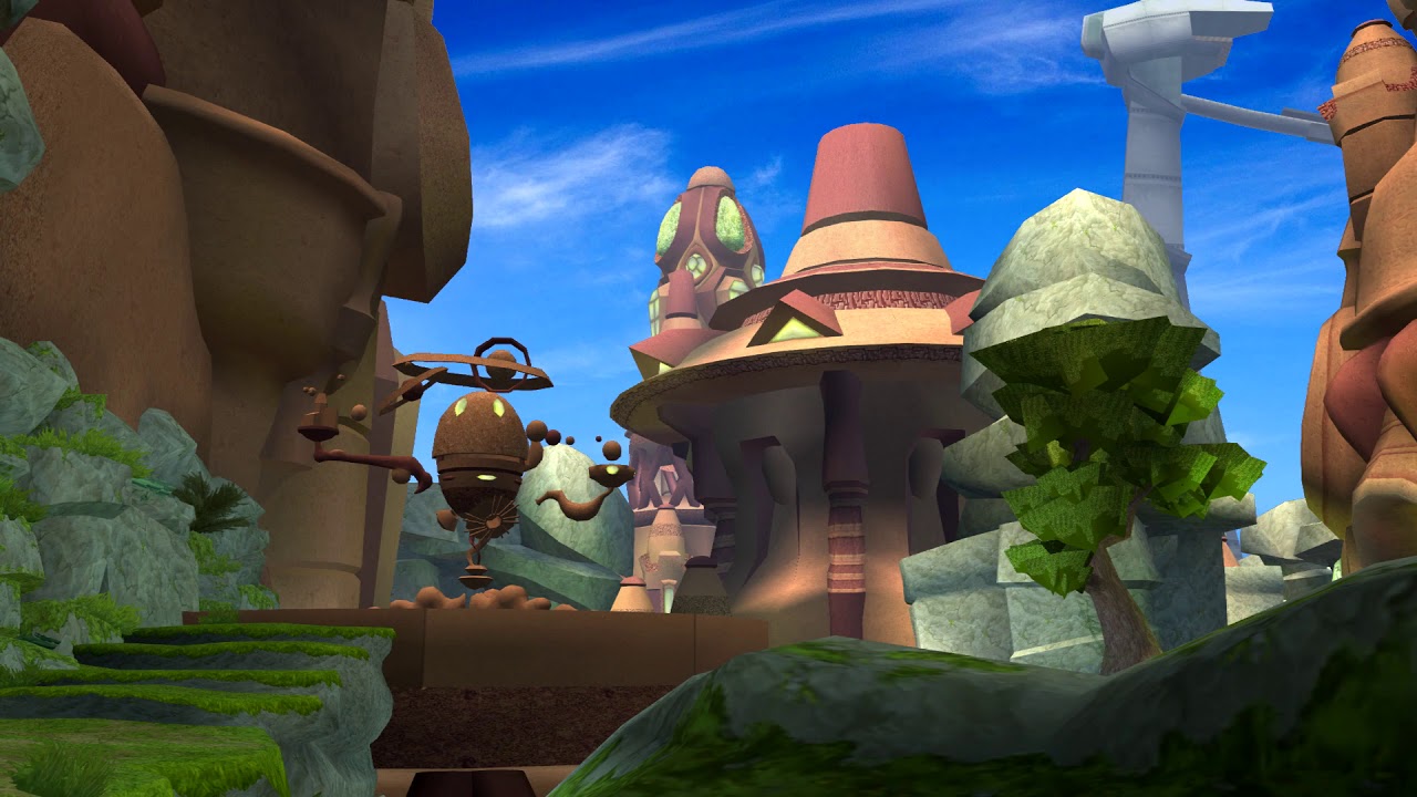 Jak II: Mountain Temple theme