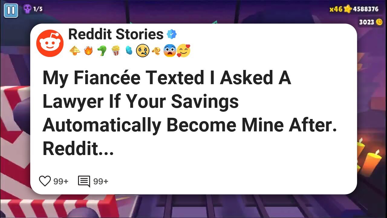 My Fiancée Texted I Asked A Lawyer If Your Savings Automatically Become Mine After. Reddit #reddit 