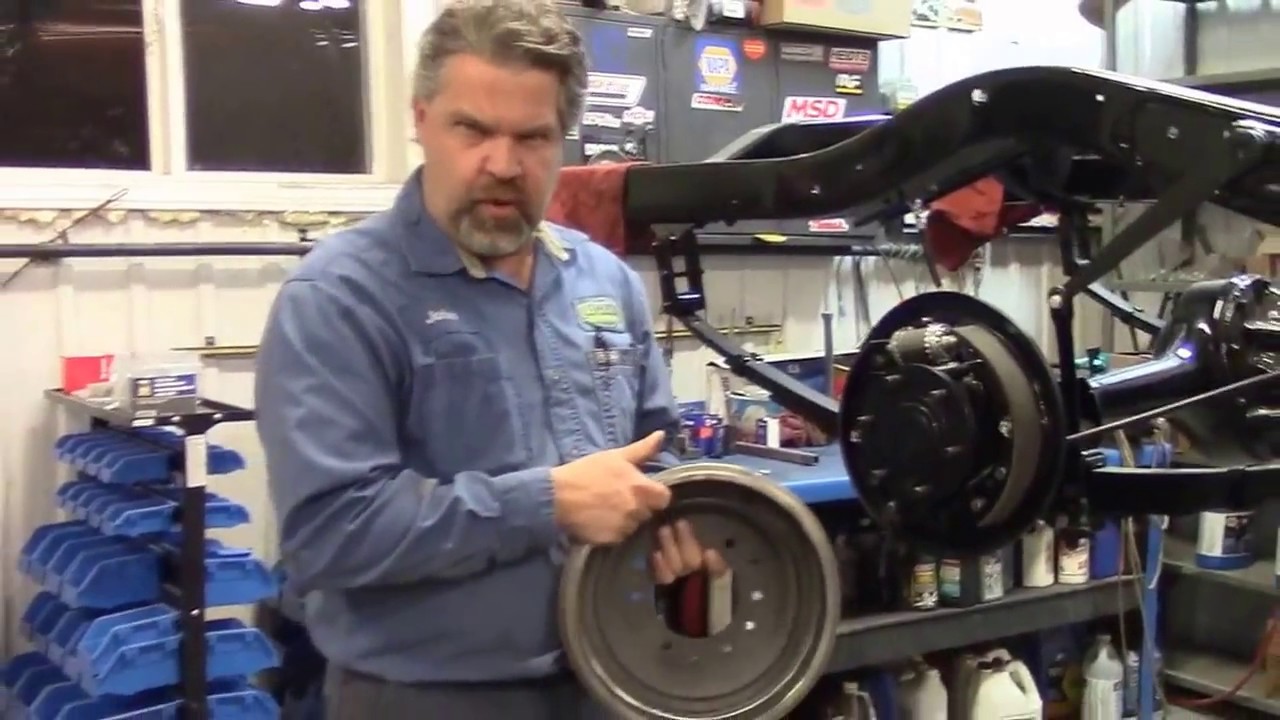 1949 Chevy Truck Restoration Update  Rear Brakes,  lastchanceautorestore com