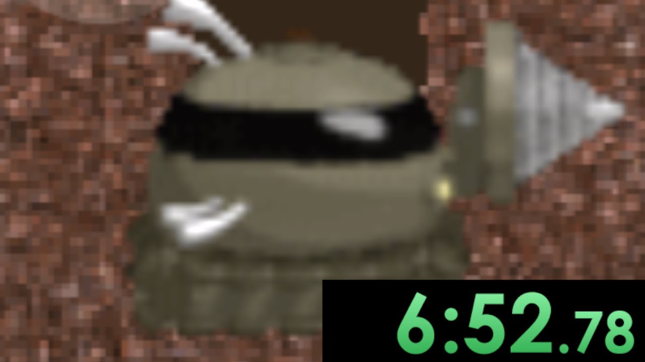 I tried speedrunning Motherload and was barely able to keep my sanity
