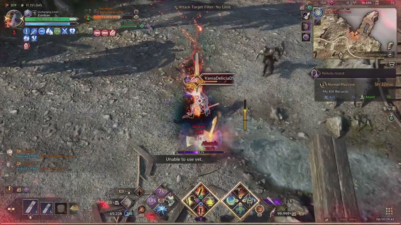 THRONE AND LIBERTY UNKILLABLE SOLO PALADIN PVP IN NEBULA