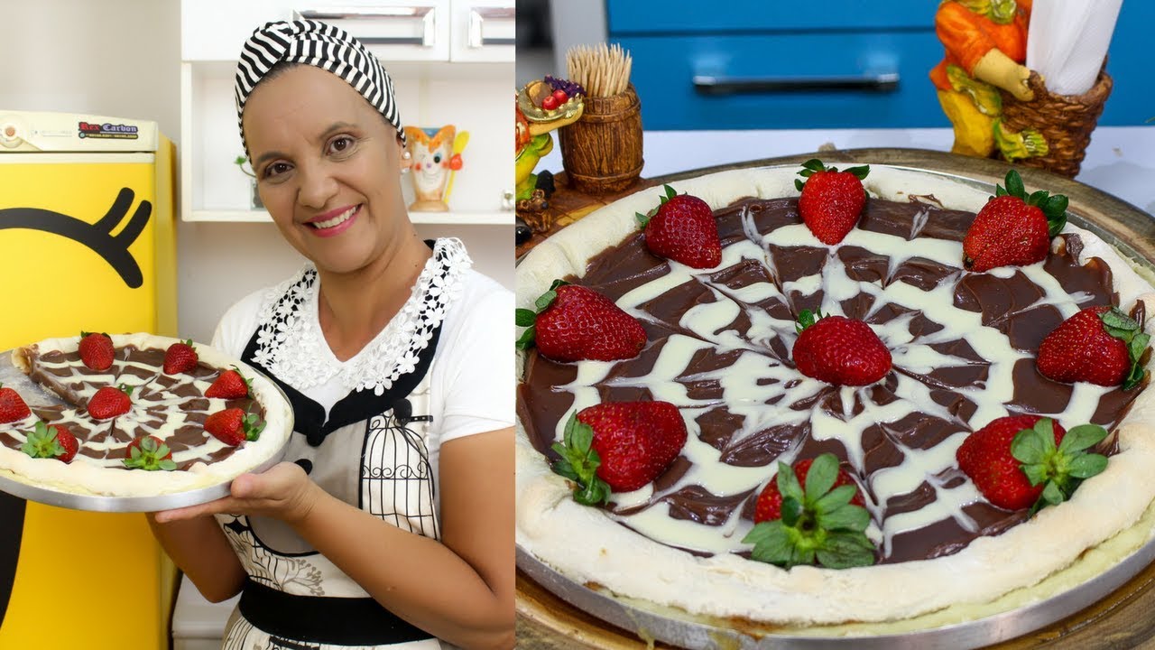 PIZZA DE  BRIGADEIRO ESPECIAL - CHEF LÉO OLIVEIRA