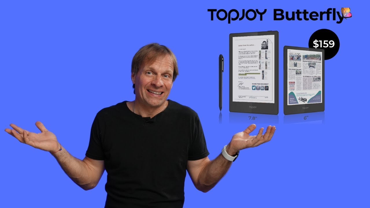 Here We Go Again - TopJoy Butterfly New E ink Tablet Reinkstone?