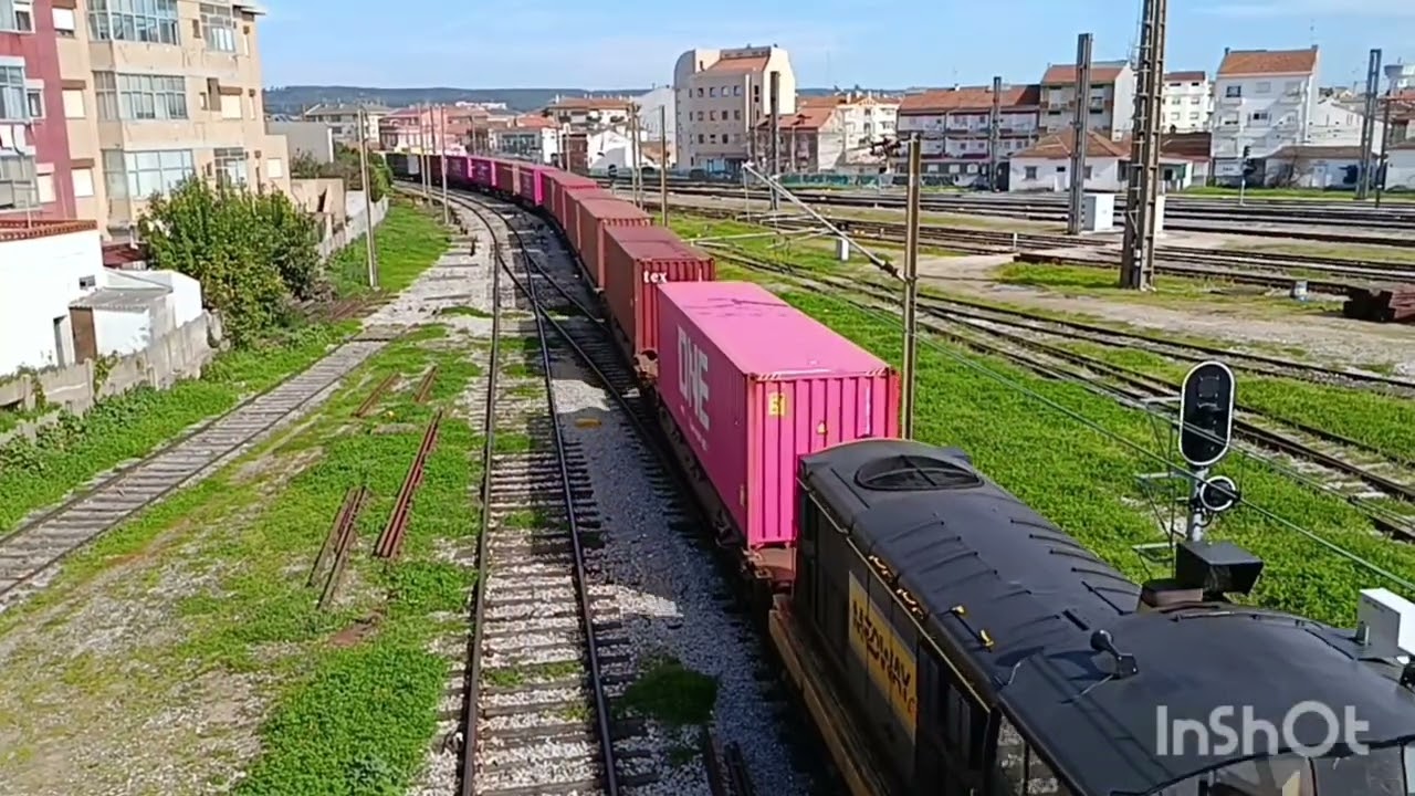 CP MEDWAY e CAPTRAIN comboios no entroncamento 