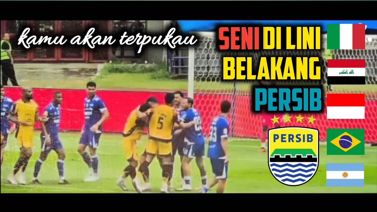 PERSIB BANDUNG DENGAN SENI PERTAHANAN YANG INDAH.