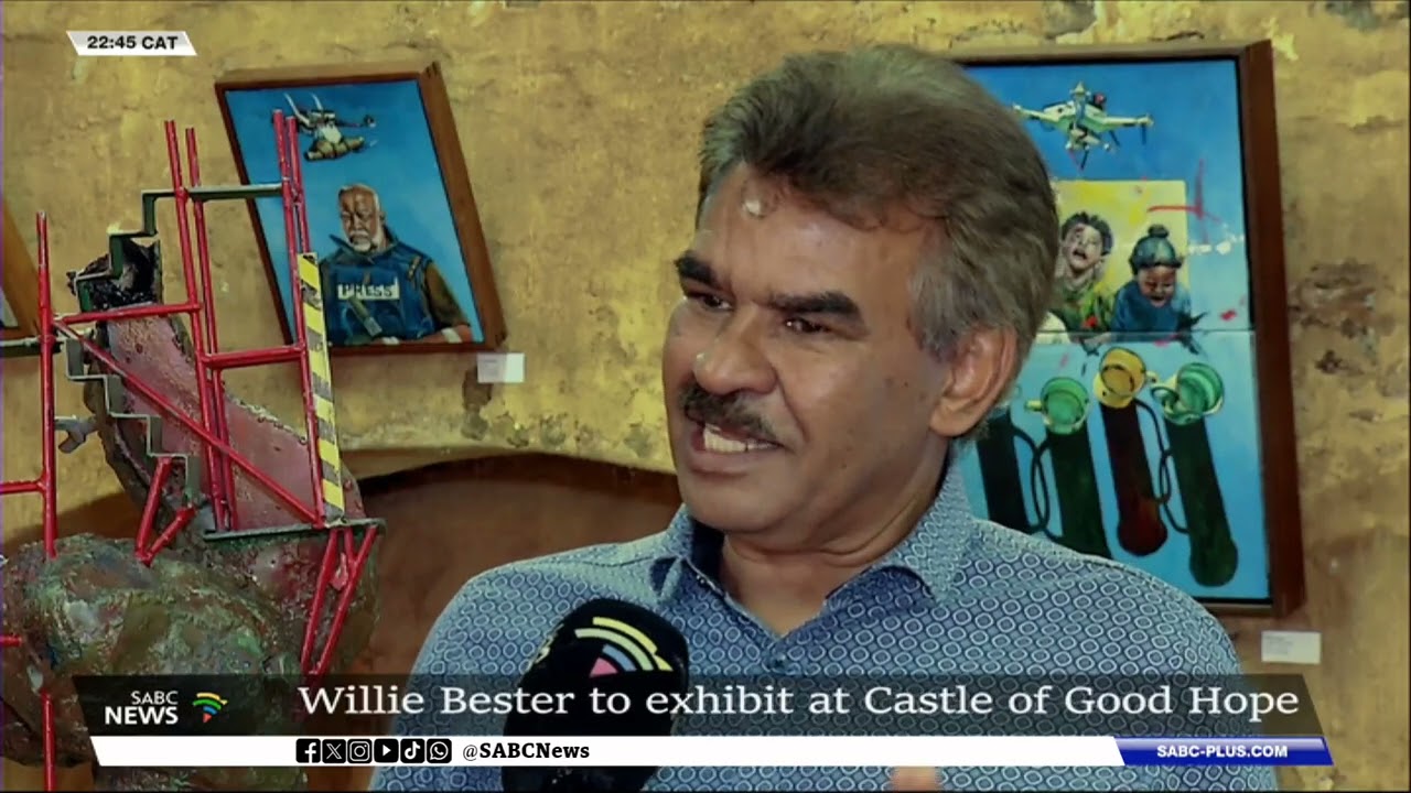 World renowned artist Willie Bester's host his first solo exhibition at Castle of Good Hope