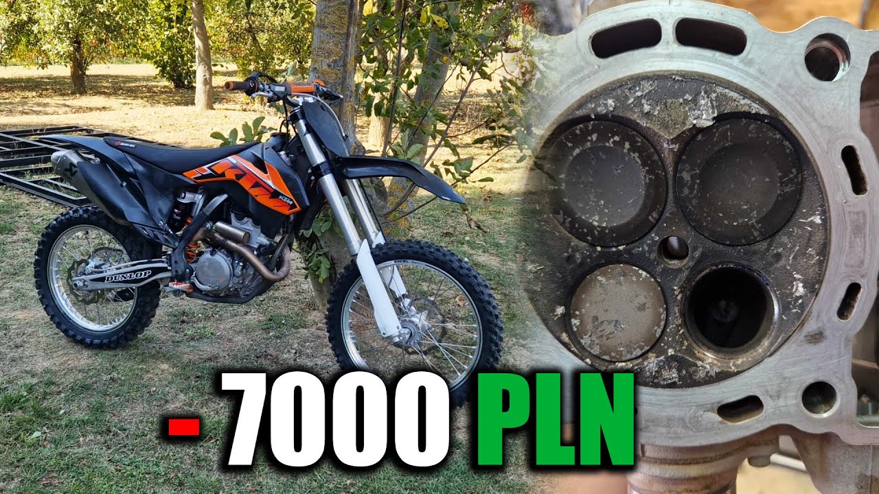 Remont KTM SXF 350 / pierwsze odpalenie 😱🔥