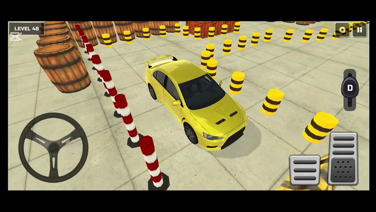 Level 46-50 in 🚨car🚘 game🔥🔥 Driving school