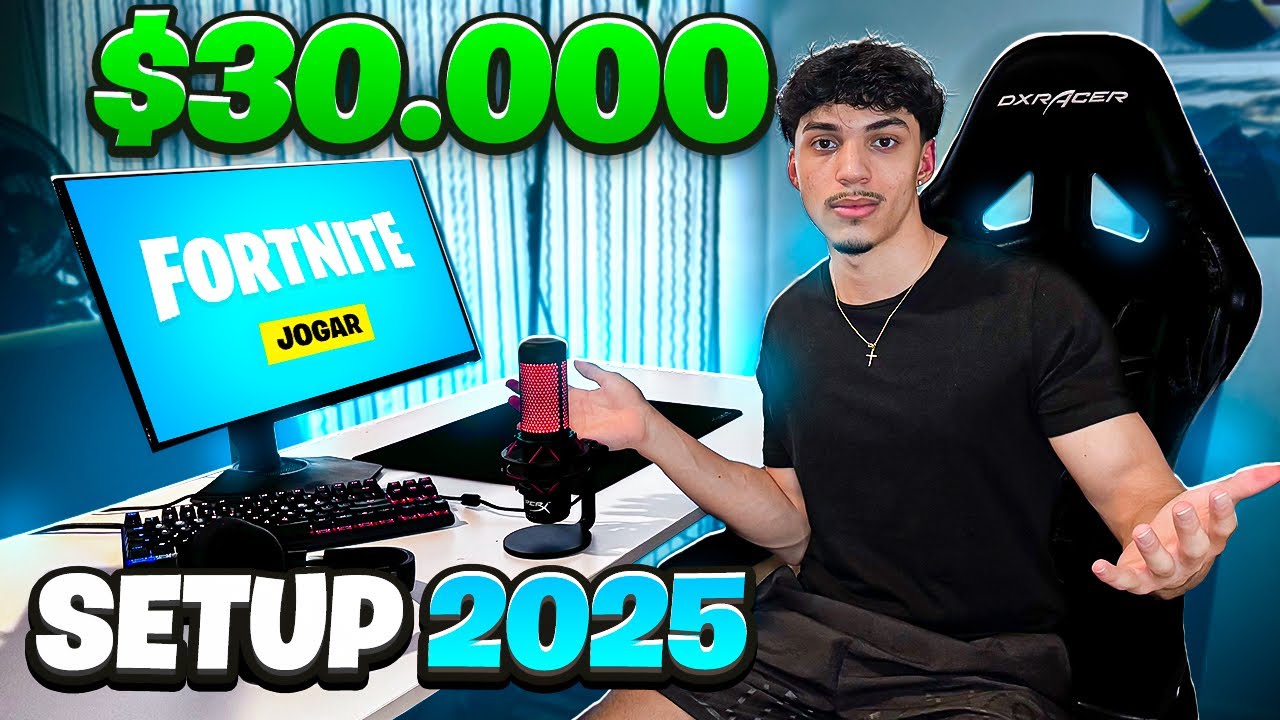 MEU SETUP ATUALIZADO DE 2025 ($30.000)