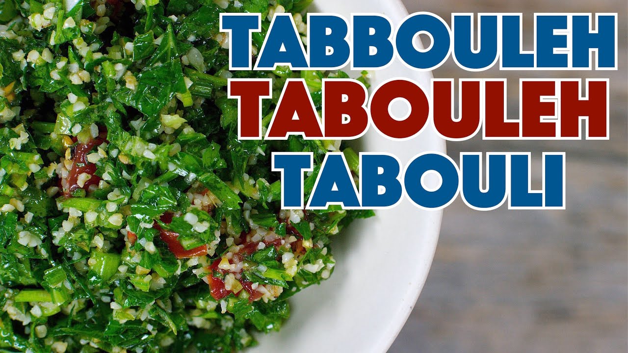 How To Make Tabbouleh / Tabouleh / Tabouli  Parsley Salad Recipe