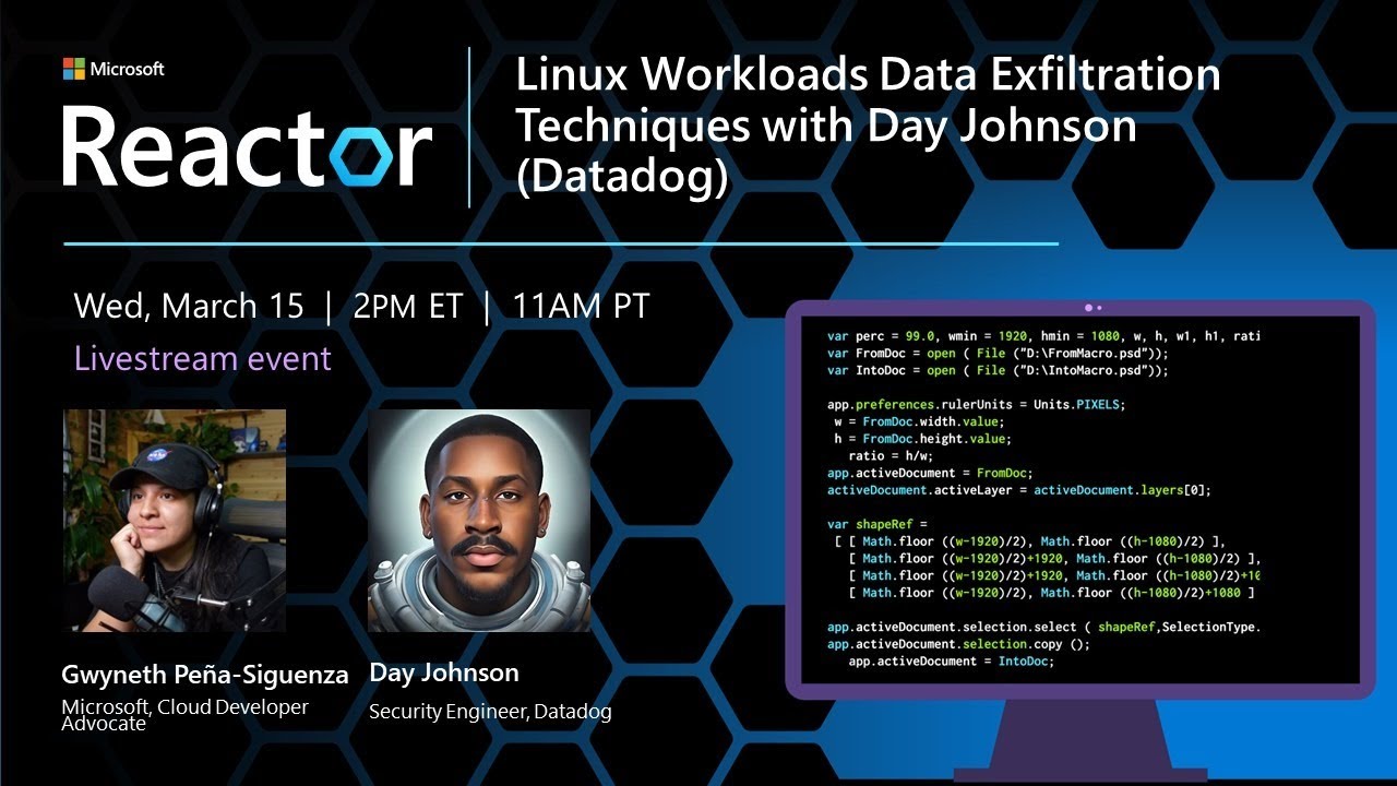 Linux Workloads Data Exfiltration Techniques with Day Johnson (Datadog)
