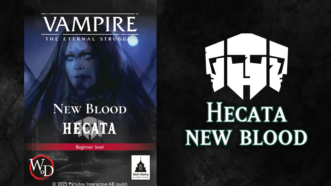 Déballage commenté du deck préconstruit Hecata - New Blood 5e édition