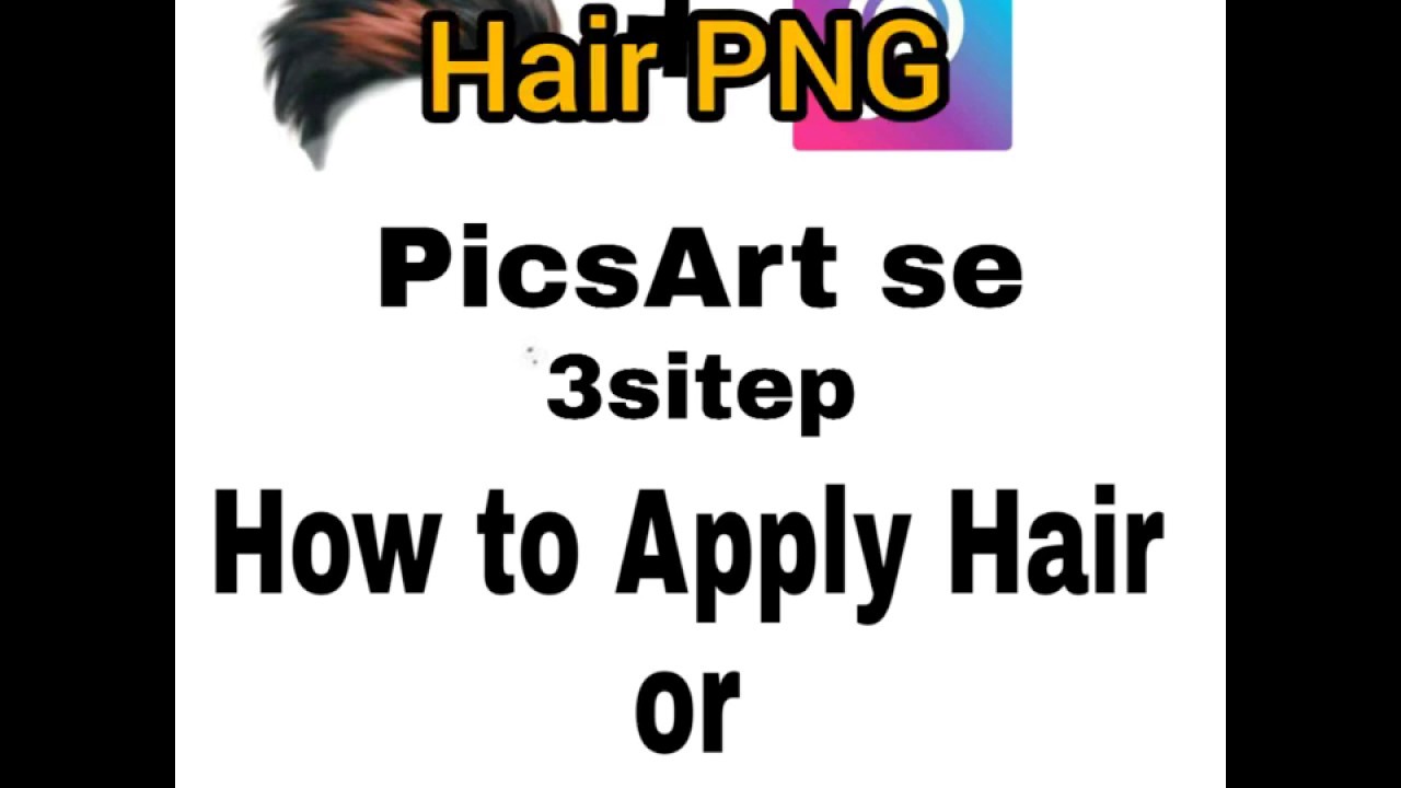 How to download CB editz hair png&nbsp;  PicsArt एप्लीकेशन से हेयर PNG  कैसे लगाते हैं