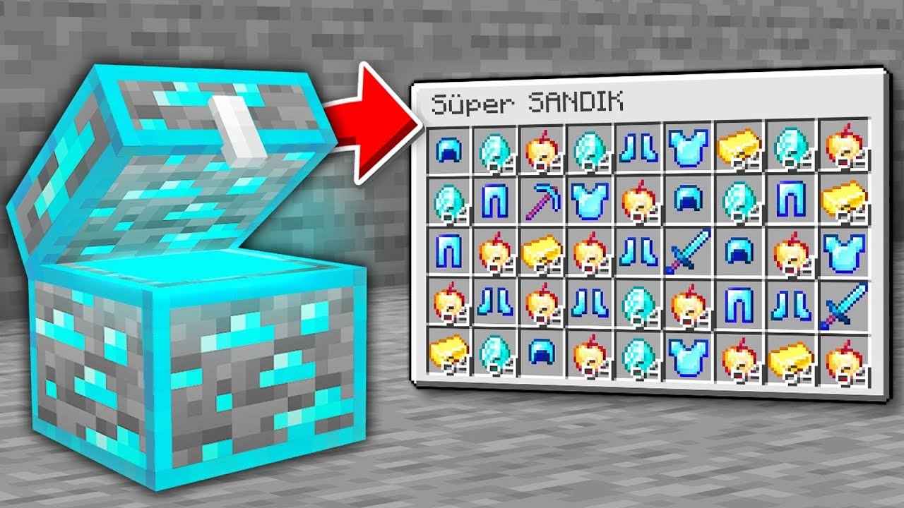 Minecraft ama ÖZEL SANDIKLAR var.. @Cinavar @Eyyo