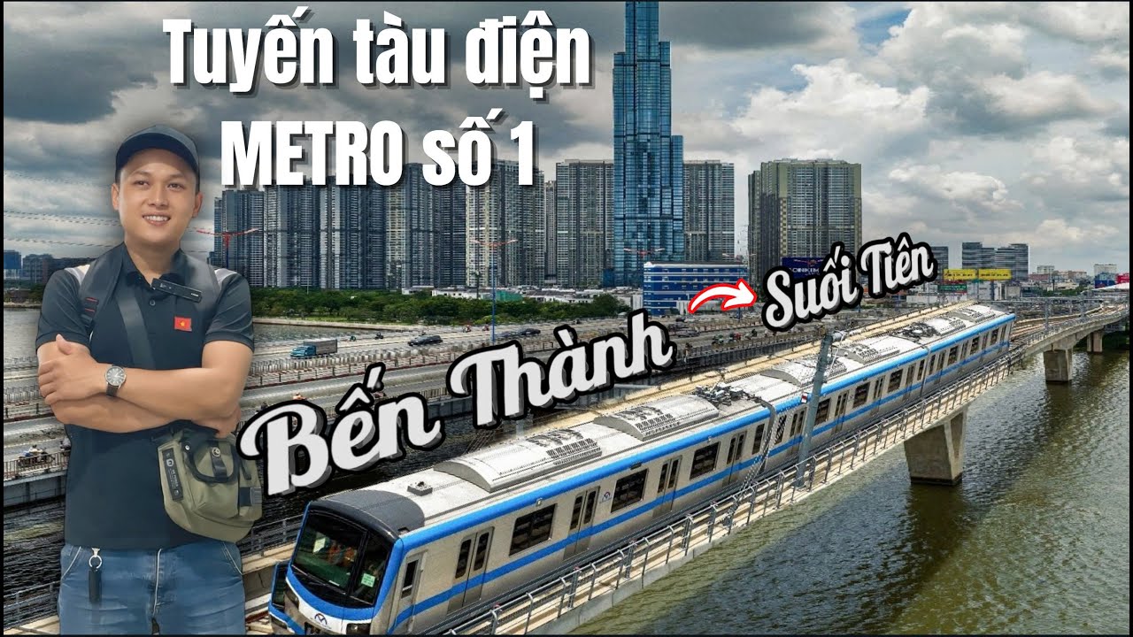 Trải nghiệm tuyến tàu điện hiện đại nhất Việt Nam: Metro số 1 Bến Thành - Suối Tiên