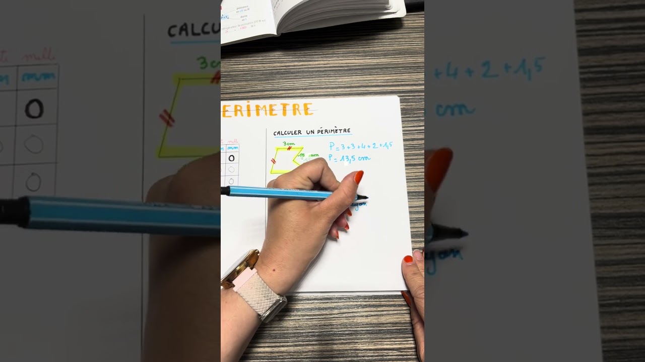 Calculer un périmètre (partie 2).